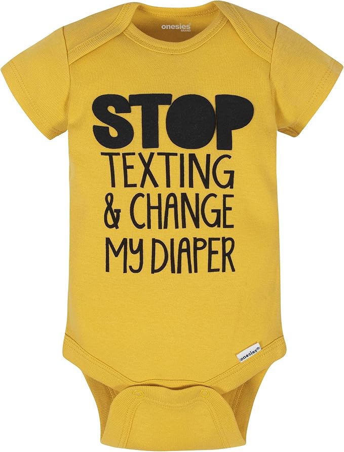Onesies Brand Baby 8-pack Short Sleeve Mix & Match Bodysuits - Image 2