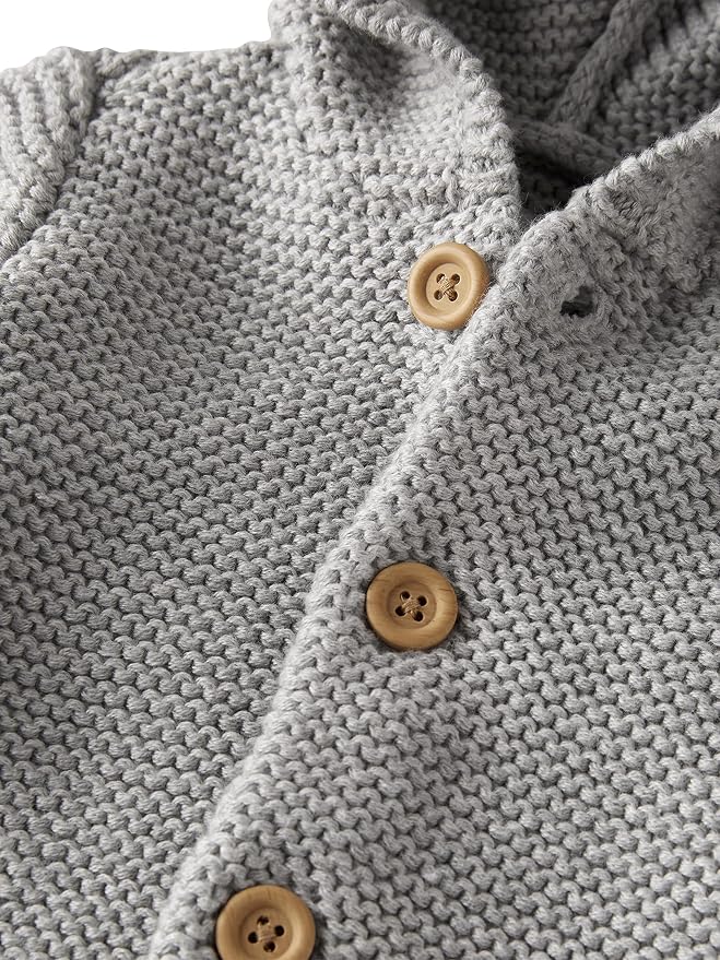 Little Planet by Carter's Baby Organic Signature Stitch Cardigan - Image 2