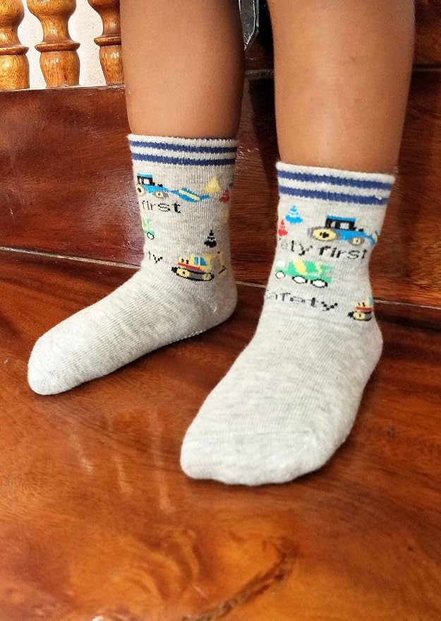 RATIVE Non Skid Anti Slip Crew Socks - Image 6