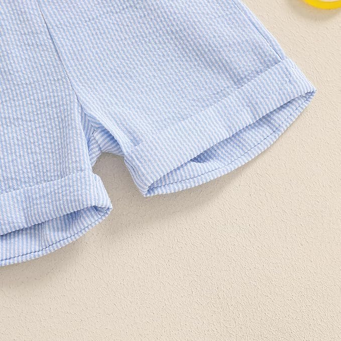 PUHHAPIEY Baby Boy Gentleman Wedding Outfit Dress Romper Suspender Pants | 0 3 - Image 7