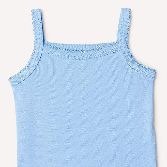 Amazon Essentials Baby Girls' Cotton Sleeveless Bodysuits, Baby Clothes - Image 4