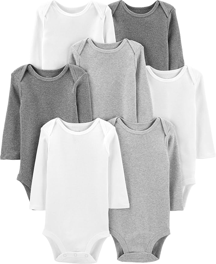 Simple Joys by Carter's Baby 7-pack Long Sleeve Bodysuit by SimpleJoysbyCarters