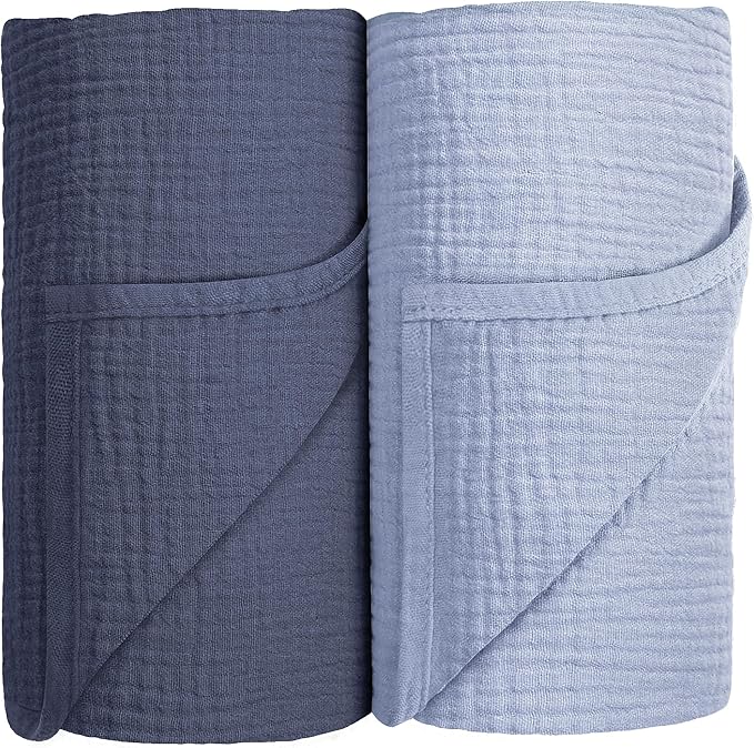 Susurration Muslin Receiving Blanket, 100% Cotton Swaddle Blankets by Susurration