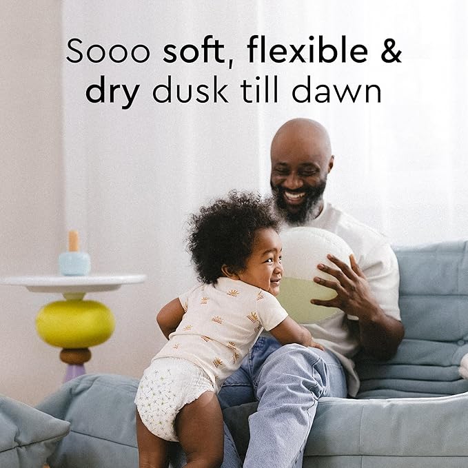 LILLYDOO Diaper Pants Toddlers - Size 6 (29+ lbs), Half-Monthly Supply (57 Count), Skin-Friendly, Ultrasoft, Chlorine-Free, Snug Fit & Absorbent Pull On Diapers