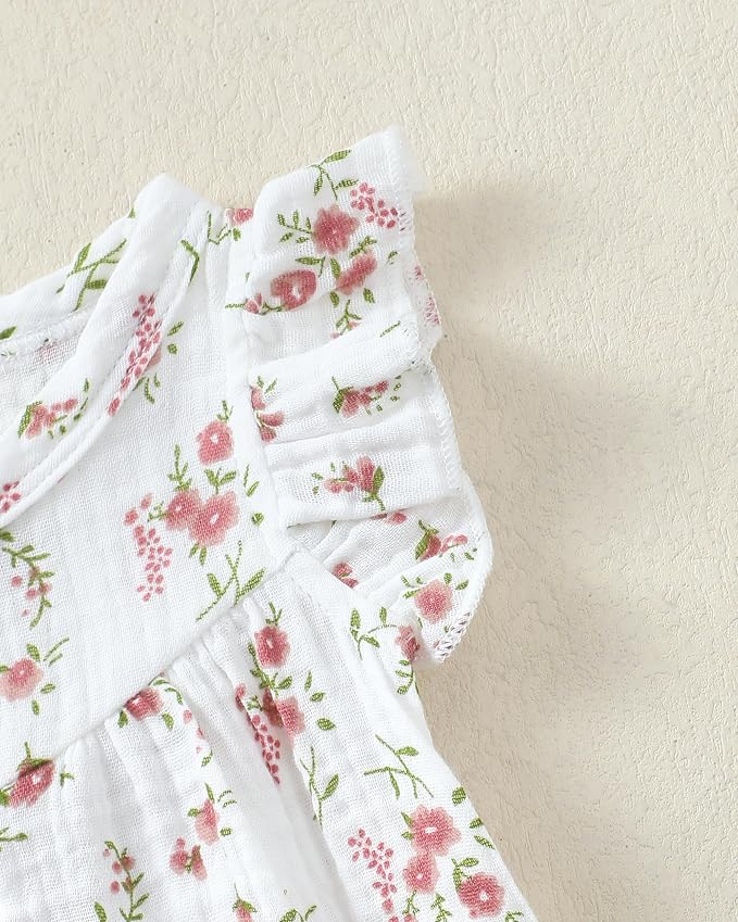 Newborn Baby Girl Clothes Outfits One-Piece Romper Preemie-18Month | Cute Baby - Image 5