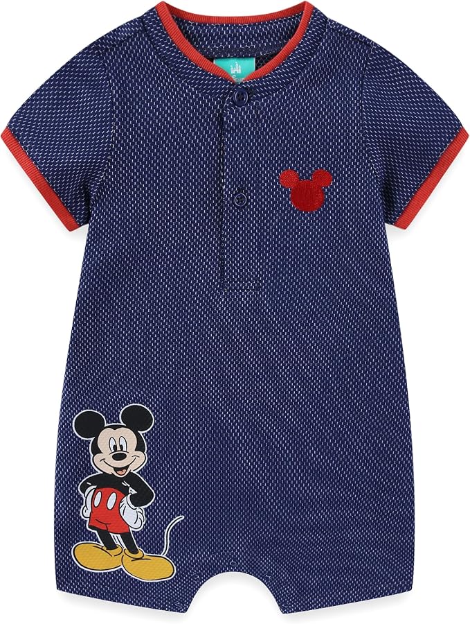 Disney Toy Story Cars Pooh Mickey Baby Boys Romper by Disney