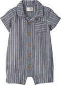 little planet by carter's Unisex Baby Waffle Knit Button-Front Jumpsuit made by LittlePlanet