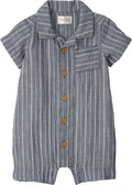 little planet by carter's Unisex Baby Waffle Knit Button-Front Jumpsuit made by LittlePlanet