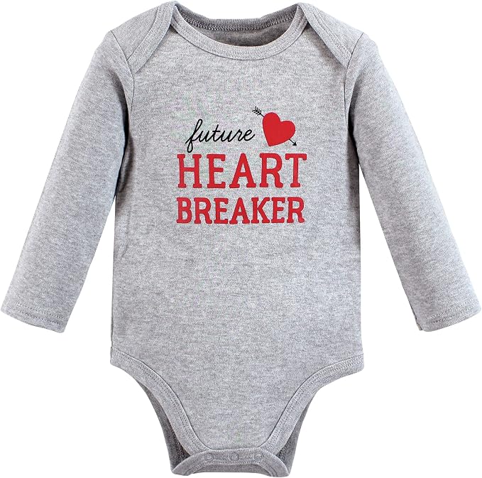 Hudson Baby baby-boys Cotton Long-sleeve Bodysuits 3-pack - Image 5