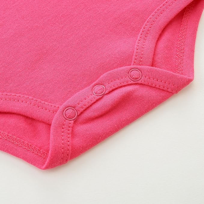Baby Girl Collared Onsie Polo Bodysuit Boy Cotton Romper Short Sleeve 0~24M - Image 6