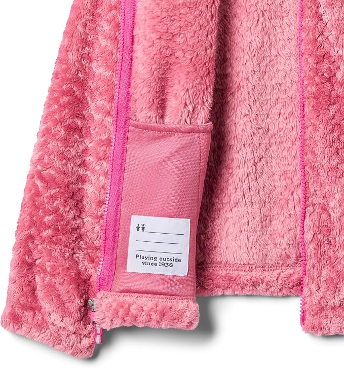 Columbia Youth Girls Fire Side Sherpa Full Zip Fleece Jacket - Image 3