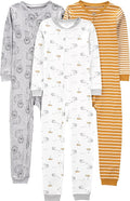 Simple Joys by Carter's Babys' 3 pack Snug Fit Footless Cotton Pajamas by SimpleJoysbyCarters
