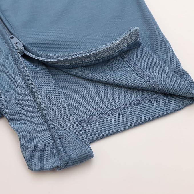 JunNeng Short Sleeve Romper, Rayon from Bamboo Baby Boy Sleeper Jumpsuit - Image 8