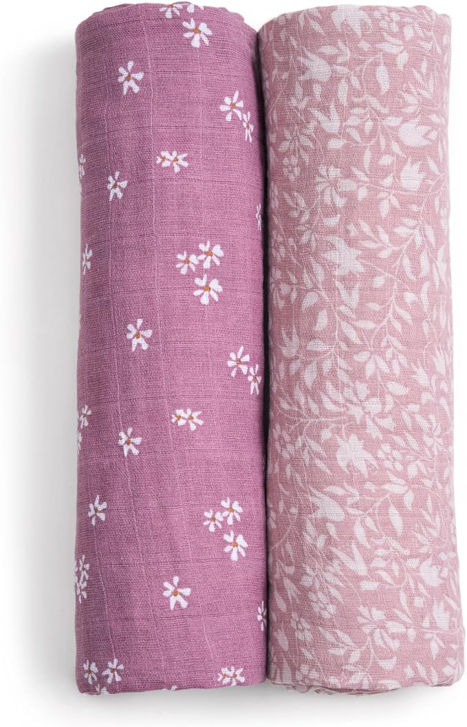 aden + anais Boutique 100% Organic Cotton Muslin Swaddle, Breathable Baby by adenanais