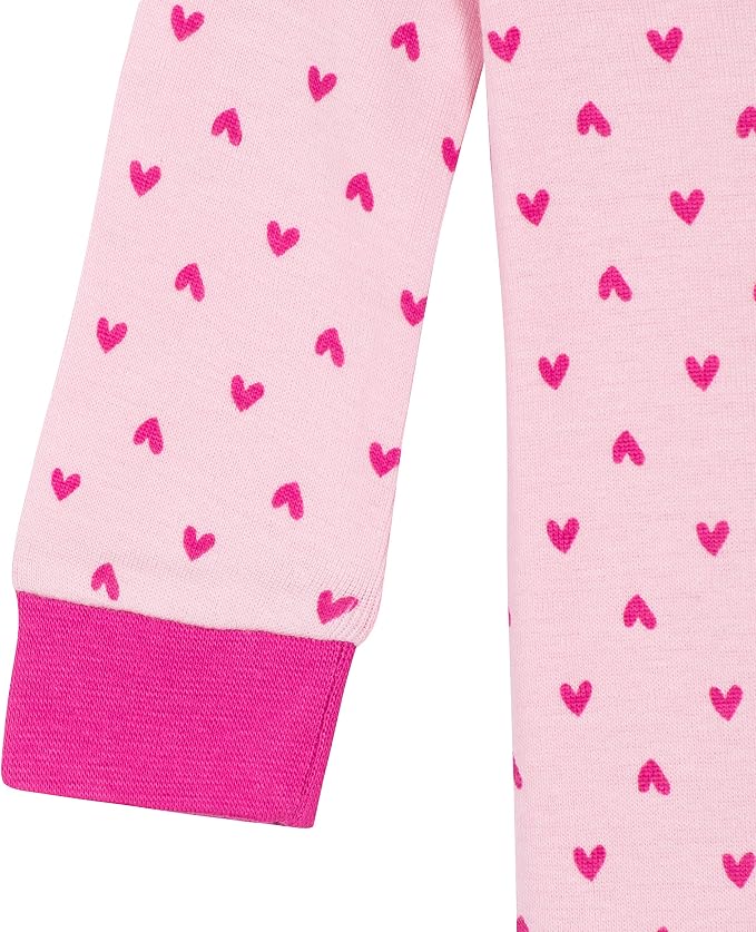 Gerber Baby Girls 2-Pack Footed Pajamas - Image 7