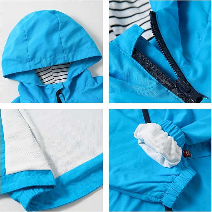 Volunboy Toddler Boys Spring Windbreaker Lightweight Jacket | baby boy - Image 5