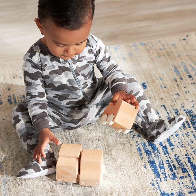 Gerber Baby Boys 2-Pack Footed Pajamas - Image 2