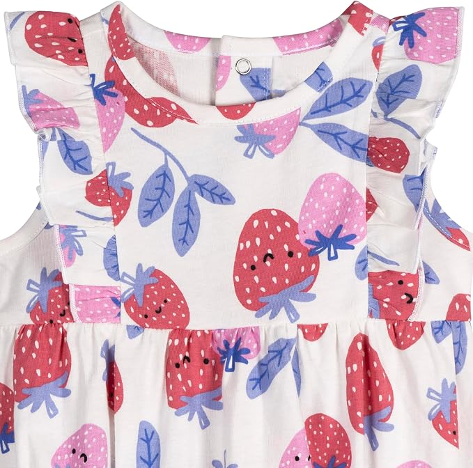 Onesies Brand Baby Girls' 3-pack Romper - Image 4