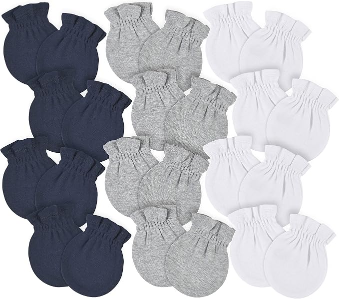 Gerber Baby Boys & Girls No Scratch Mittens by Gerber