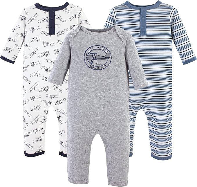 Hudson Baby unisex-child Cotton Coveralls by HudsonBaby
