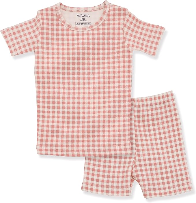 AVAUMA Baby Boys Girls Pajama Set 6M-7T Kids Cute Toddler Snug fit Pattern by AVAUMA