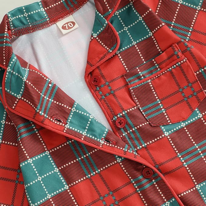 Balaflyie Baby Girl Button Down Pajamas Romper One-Piece Jumpsuit Long Sleeve Sleeper Infant Sleepwear