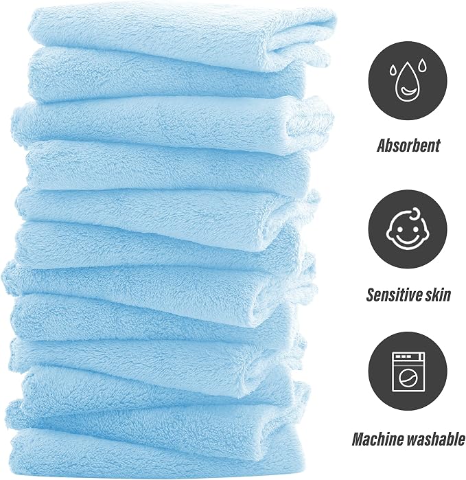 Sunny zzzZZ Ultra Soft 24 Pack Baby Washcloths - Image 4