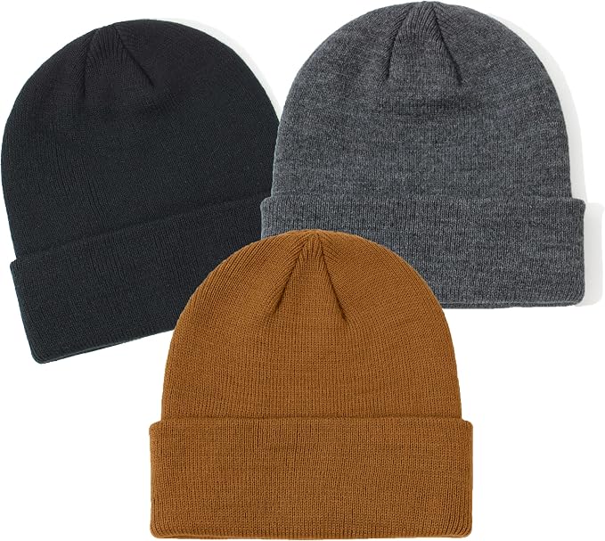 YMYDYFC Baby Beanie 3Pack Toddler Beanie Baby Winter Hats Boy&Girl 0-6Years | - Image 2