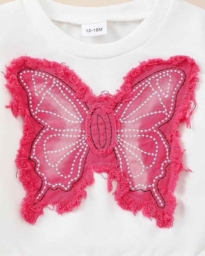 Renotemy Toddler Baby Girl Clothes Fall Winter Outfits Gifts 12Months-5T - Image 5