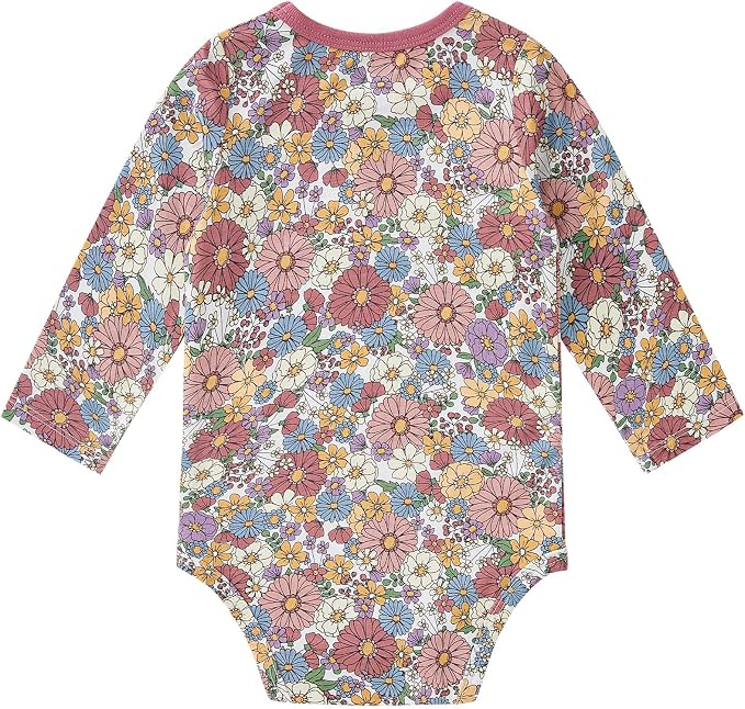 pureborn Baby Girls Boys Bodysuit One-Piece Romper 0-24 Months - Image 2