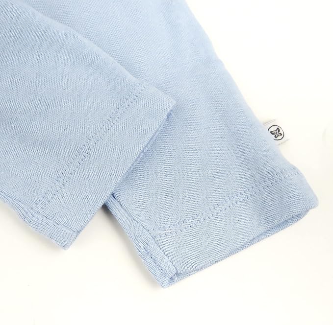 HonestBaby Unisex-Baby Multipack Harem Pants Roomy Fit Pull on Bottoms 100% - Image 2