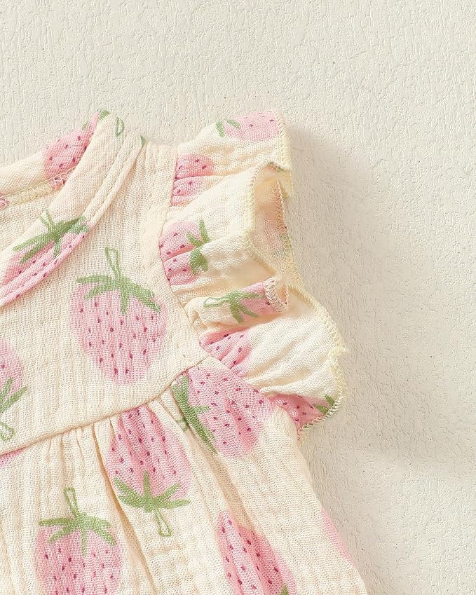 Newborn Baby Girl Clothes Outfits One-Piece Romper Preemie-18Month | Cute Baby - Image 4