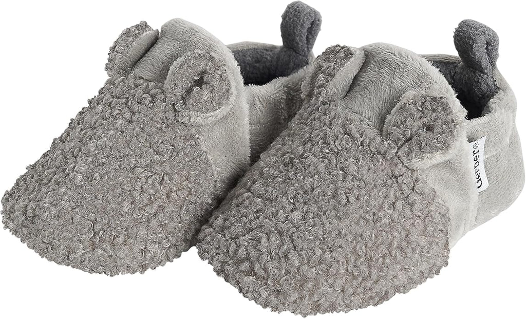 Gerber Baby Girls Fleece Lined Non Skid Soft Slipper Booties by Gerber