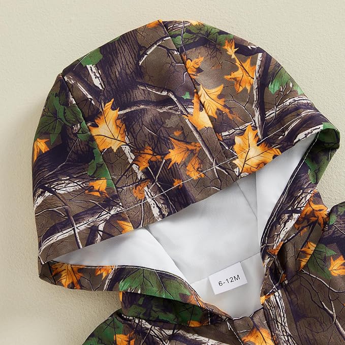 Toddler Baby Boy Lightweight Hooded Jacket Excavator Coat Outwear | Truck Print - Image 7