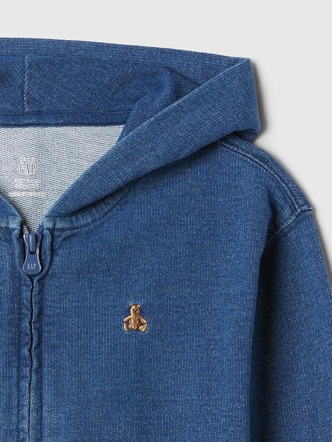 GAP Baby Boys' Icon Full Zip Hoodie - Image 3