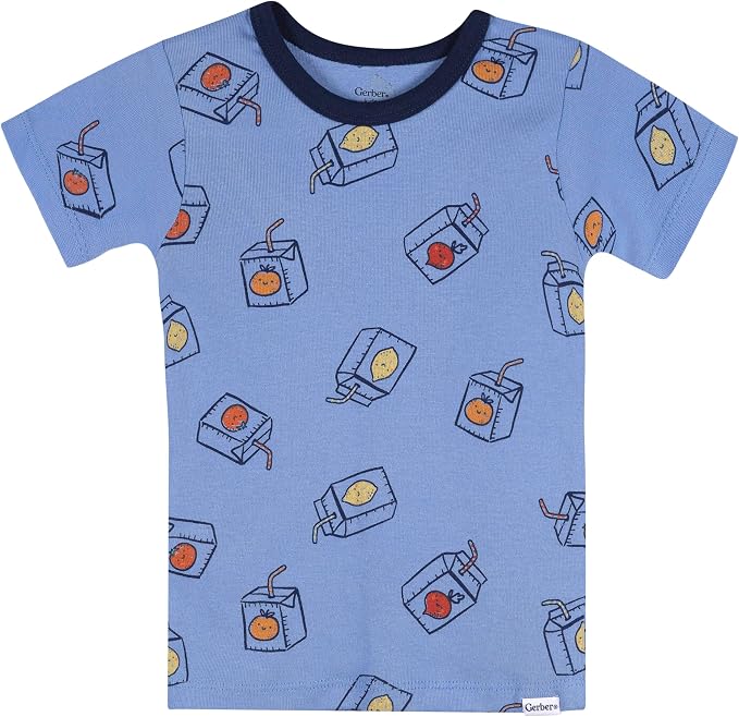 Gerber Baby Boys 4 Piece Pajama Set - Image 4