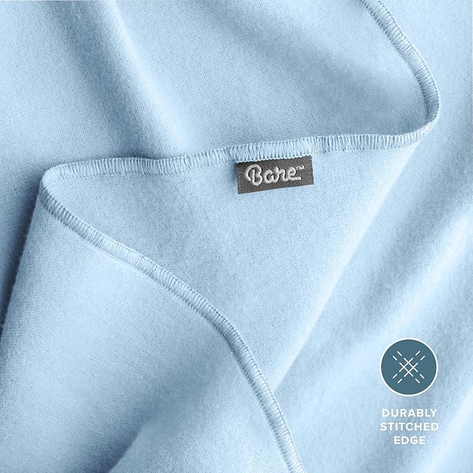 Bare Home Flannel Receiving Blanket, Premium 100% Cotton Flannel Blanket 6-Pack - Image 5