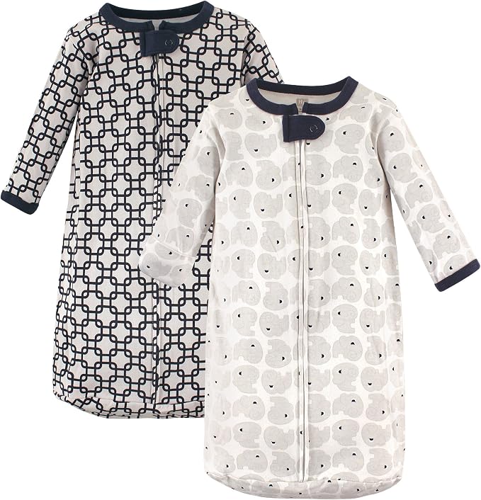 Hudson Baby Unisex Baby Cotton Long-Sleeve Wearable Sleeping Bag by HudsonBaby