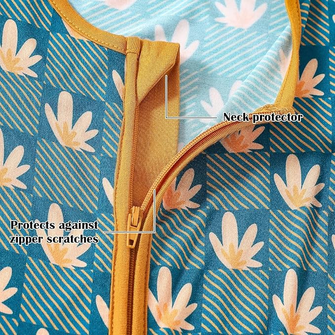 OPAWO Bamboo Sleepers for Baby Boy Pajamas Bamboo Pajamas Baby Romper 0-24M | 2 - Image 5