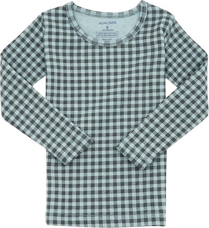 AVAUMA Baby Boys Girls Pajama Set 6M-7T Kids Cute Toddler Snug fit Pattern - Image 3