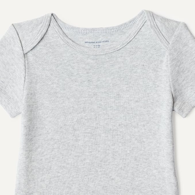 Amazon Essentials Unisex Babies' Short-Sleeve Bodysuits - Image 4