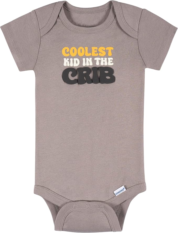 Onesies Brand Baby 8-pack Short Sleeve Mix & Match Bodysuits - Image 4
