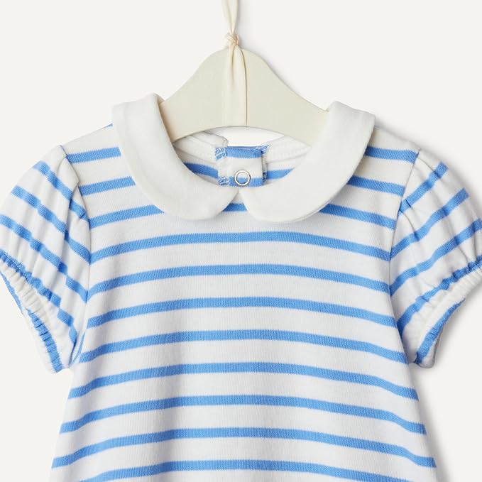 Amazon Essentials x Sofia Grainge Baby Girls' Cotton Short Sleeve Romper - Image 4