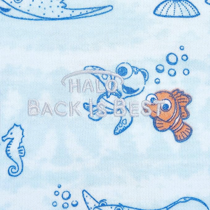 HALO Disney Baby Finding Nemo 100% Cotton Sleepsack Swaddle, 3-Way Adjustable - Image 6