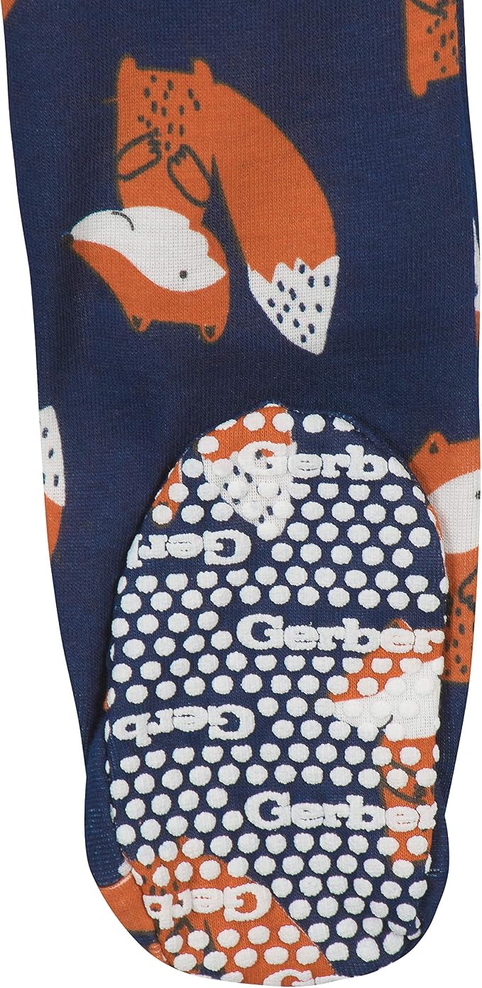 Gerber Baby Boys 2-Pack Footed Pajamas - Image 8