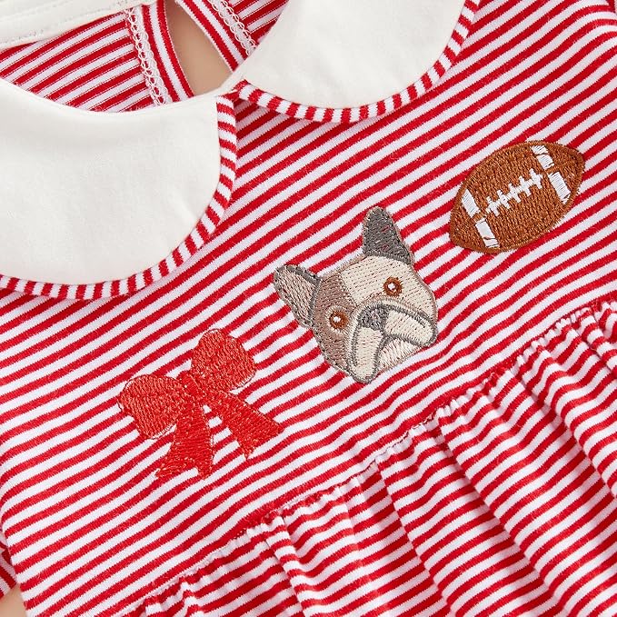 Baby Boy Girl Bubble Romper Short Sleeve Collar Summer Bodysuit - Image 5
