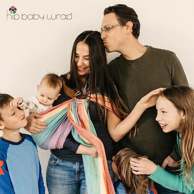 Hip Baby Wrap Ring Sling Baby Carrier for Infants and Toddlers (Rocky Mountain)