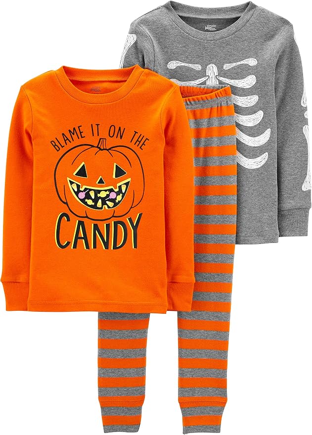 Simple Joys by Carter's Baby 3-Piece Snug-fit Cotton Holiday Pajama Set by SimpleJoysbyCarters