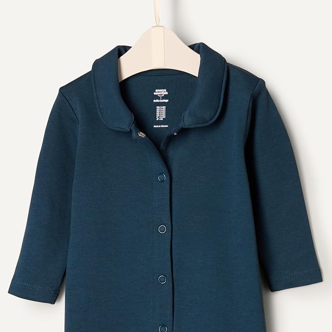 Amazon Essentials x Sofia Grainge Unisex Babies' Cotton Footless Sleepsuit - Image 4