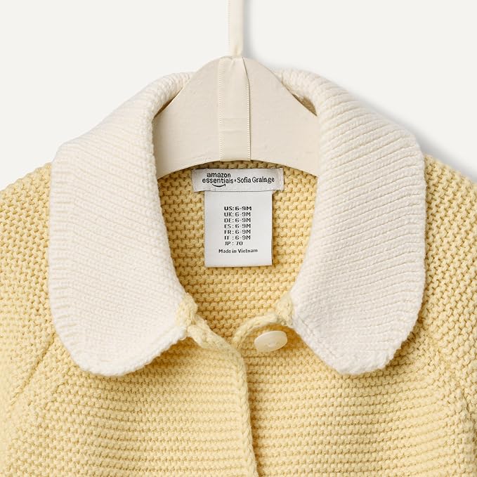 Amazon Essentials x Sofia Grainge Unisex Toddlers and Babies' Peter Pan Collar - Image 5